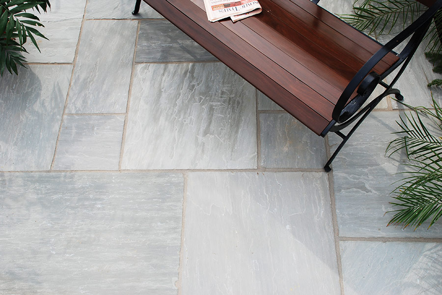 AWBS Stone Grey value natural sandstone paving